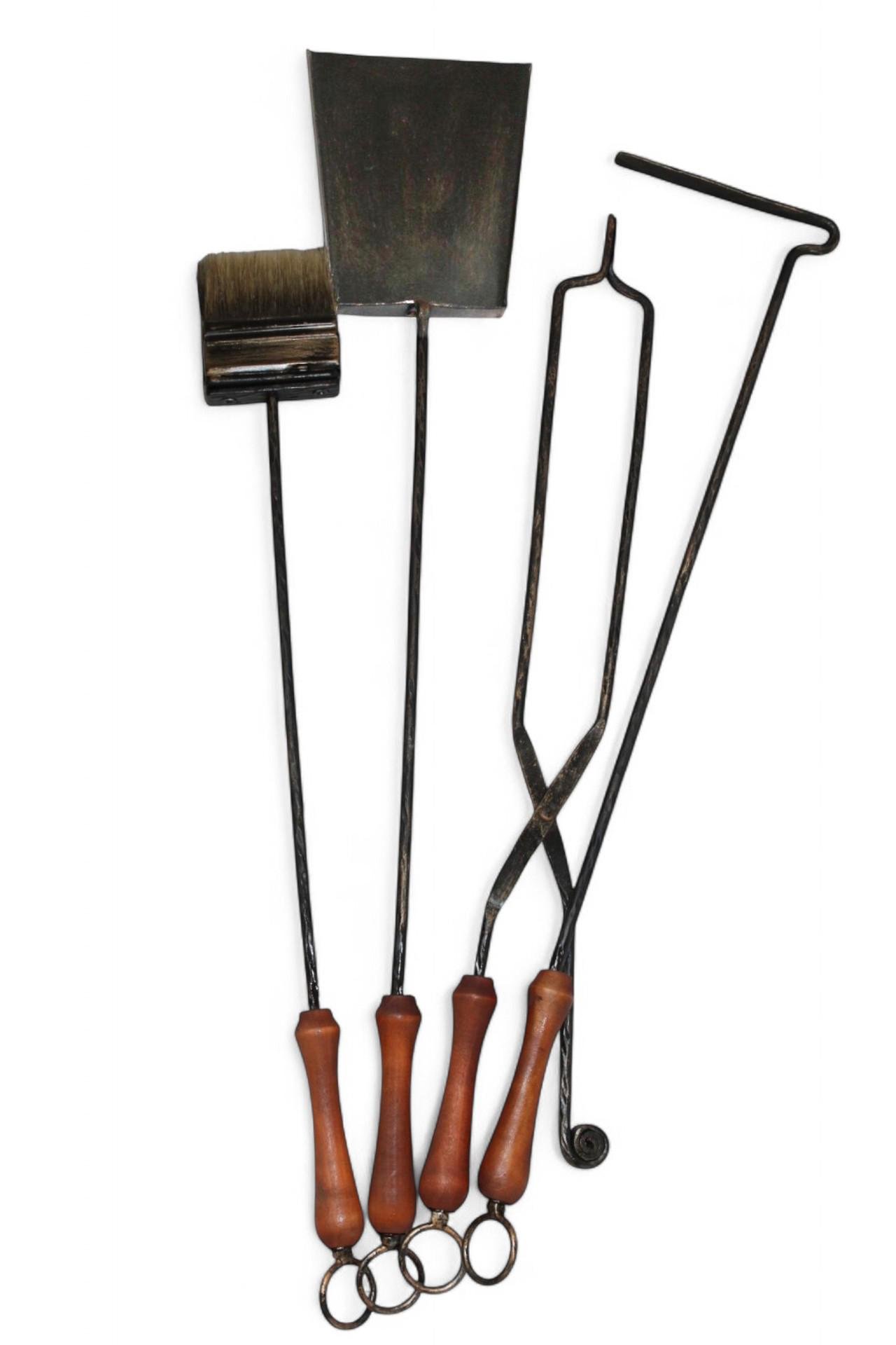 Набор для камина Наша Ковка кованый 4 пр. (К10) - фото 2