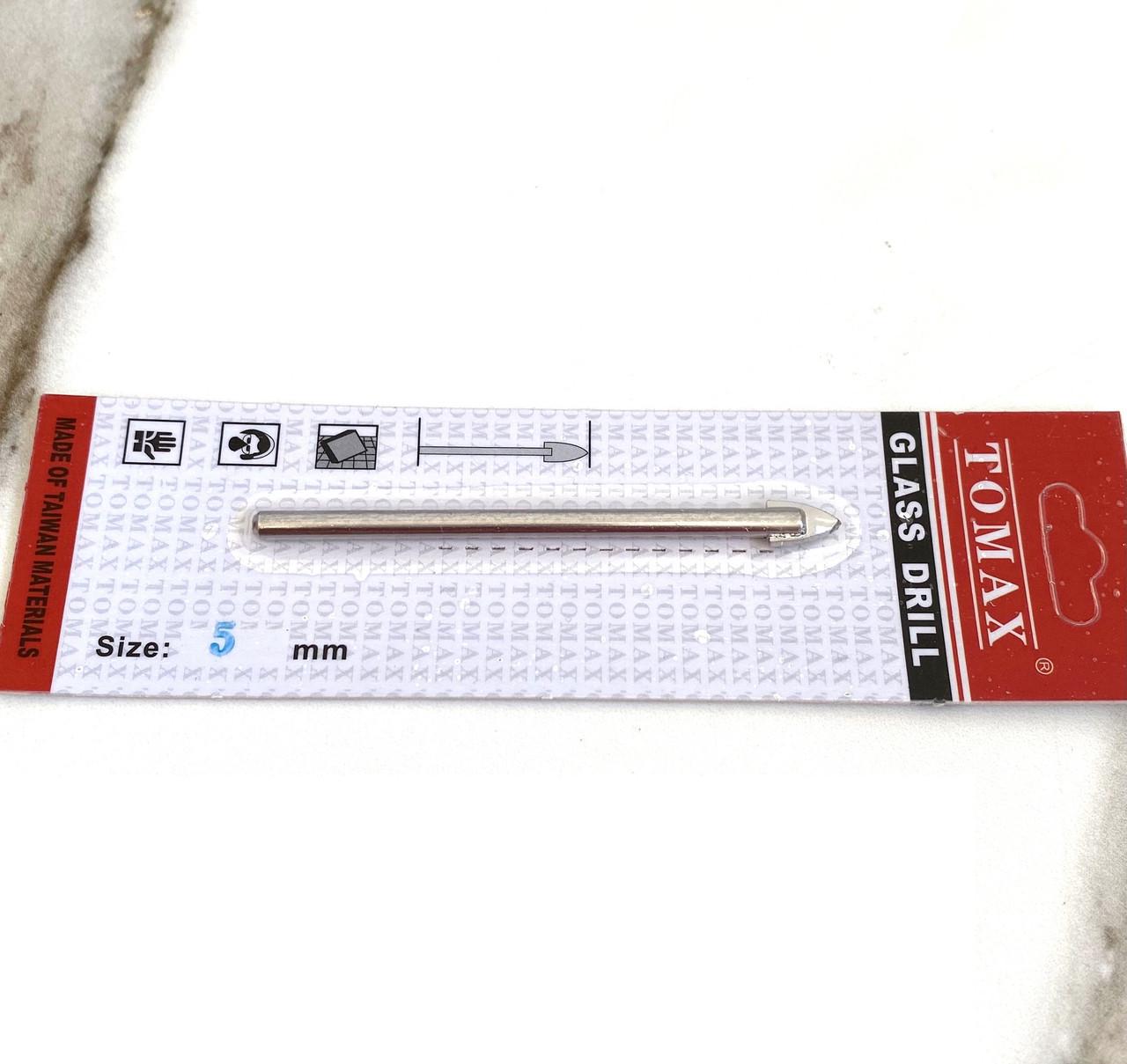 Сверло по плитке TOMAX и стеклу 5 мм (1454731443) - фото 2 Сверло по плитке TOMAX и стеклу 5 мм (1454731443) - фото 2