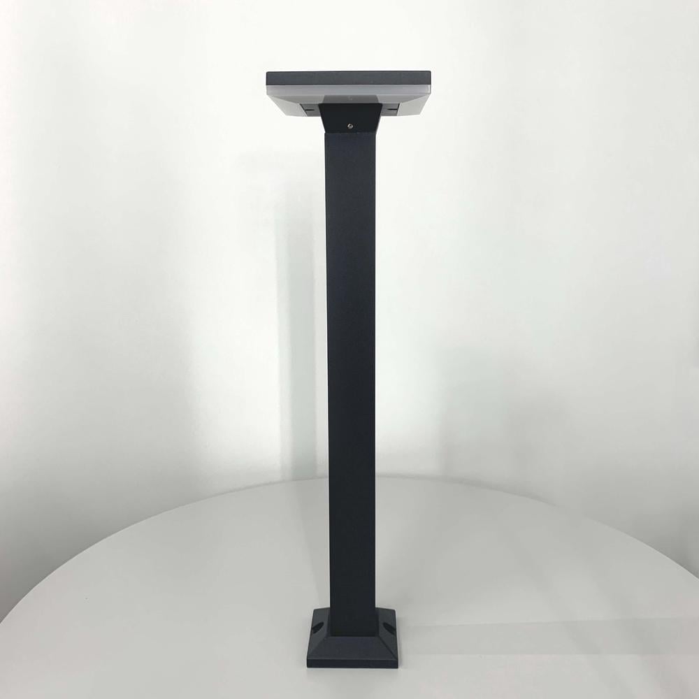 Светильник столбик ландшафтный с прямоугольным верхом 76107-6