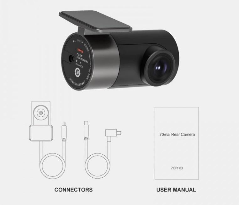 Камера заднего вида 70mai RC06 Rear Black (52630) - фото 3 Камера заднего вида 70mai RC06 Rear Black (52630) - фото 3