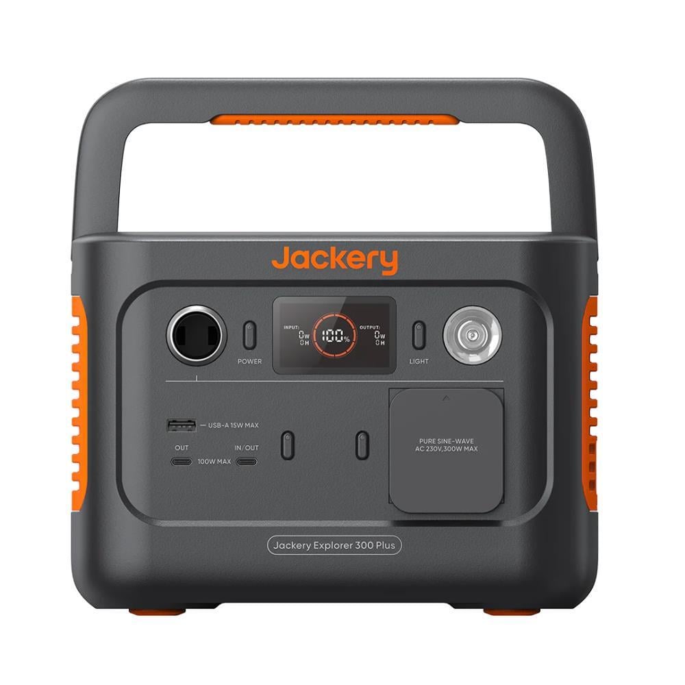 Зарядна станція портативна Jackery Explorer 300 Plus 288Wh Black/Orange