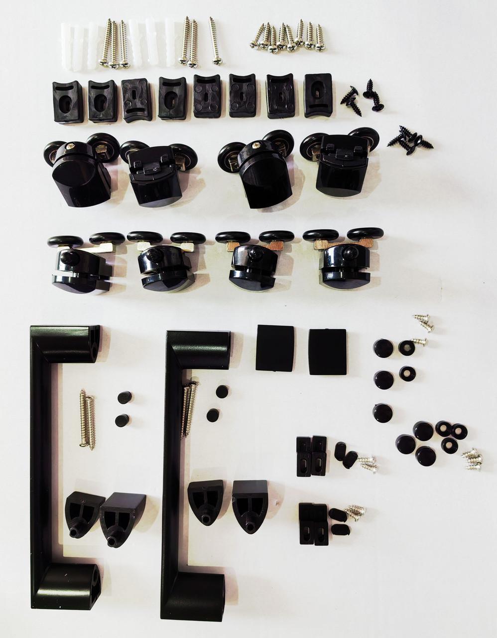 Душова кабіна без піддону MIXXUS Premium DIVERSE SC01-90x90x195-TR прозоре скло 5 мм Black (MI6860) - фото 5 Душова кабіна без піддону MIXXUS Premium DIVERSE SC01-90x90x195-TR прозоре скло 5 мм Black (MI6860) - фото 5