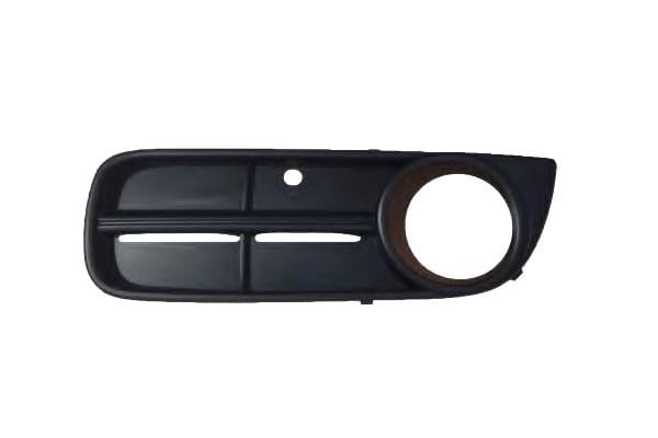 Решітка бампера AVTM Skoda Fabia 2/Roomster 07-10 права з отворами для противотум крім RS (6408 912)