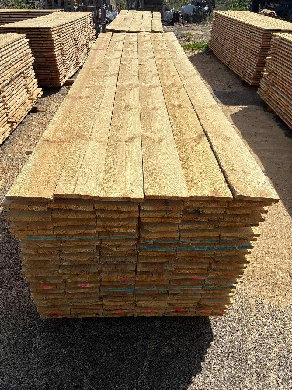 Дошка соснова обрізна сорт 1 30х150х4000 мм (26436314) - фото 2 Дошка соснова обрізна сорт 1 30х150х4000 мм (26436314) - фото 2