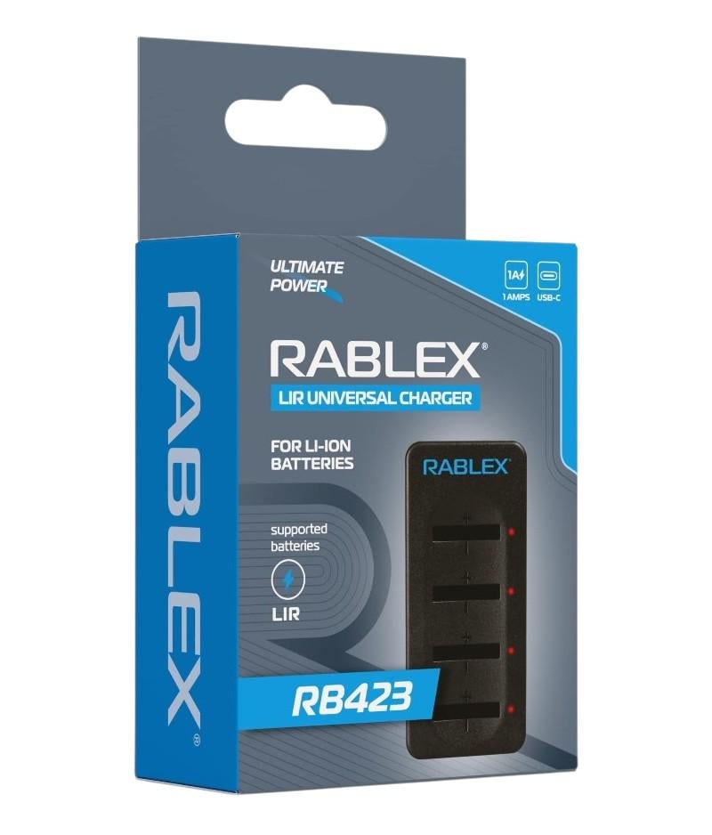 Зарядное устройство Rablex RB423 для батареек 2016/2025/2032