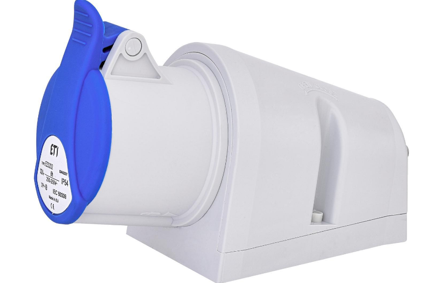 Розетка стационарная 2Р+PE 32А 230V IP44 EZ-3232 ETI