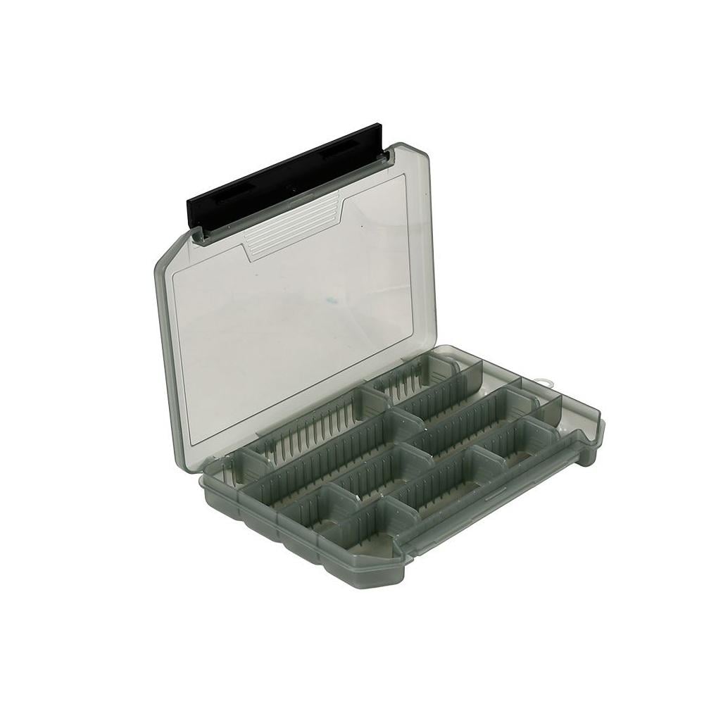 Коробка для рыболовных снастей Stenson пластик 21x14,5x2,5 см Grey (SF24228-Br)