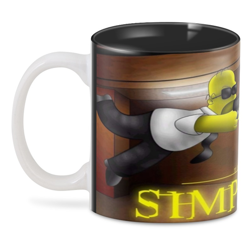 Чашка The Simpsons матрица Черный (CP 03.253)