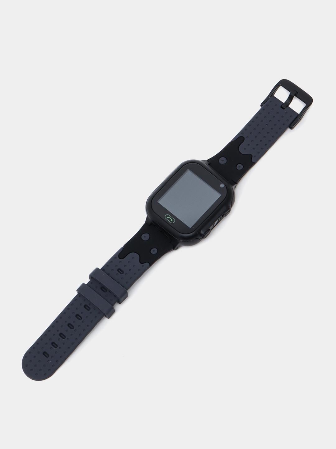 Смарт-часы детские Smart Watch Q16 с камерой прослушиванием Sim-картой Black (18360)