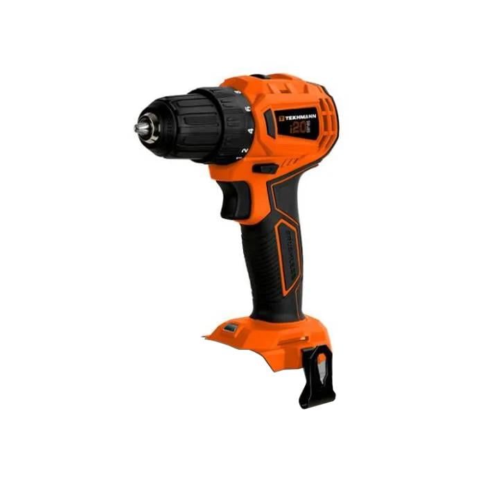 Шуруповерт акумуляторний Tekhmann TCD-40/i20 BS 200W Orange (873403) Шуруповерт акумуляторний Tekhmann TCD-40/i20 BS 200W Orange (873403)
