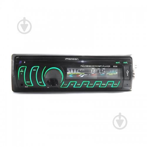 Автомагнітола 1DIN 8506BT Bluetooth USB/RGB підсвічування/FM/AUX (12631)