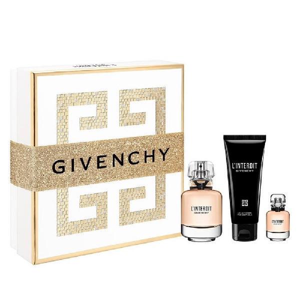 Парфумована вода для жінок Givenchy L'Interdit R2023 50 мл edp & b/l 75 мл & edp 10 мл (2328)
