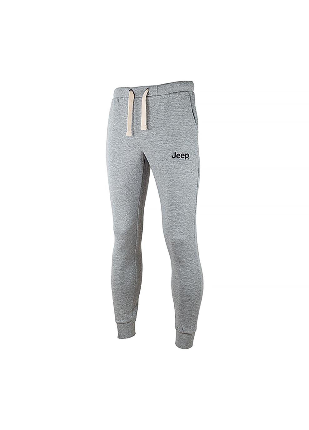 Штаны мужские JEEP SWEATPANTS Small Print M Серый (O102577-G433 M)
