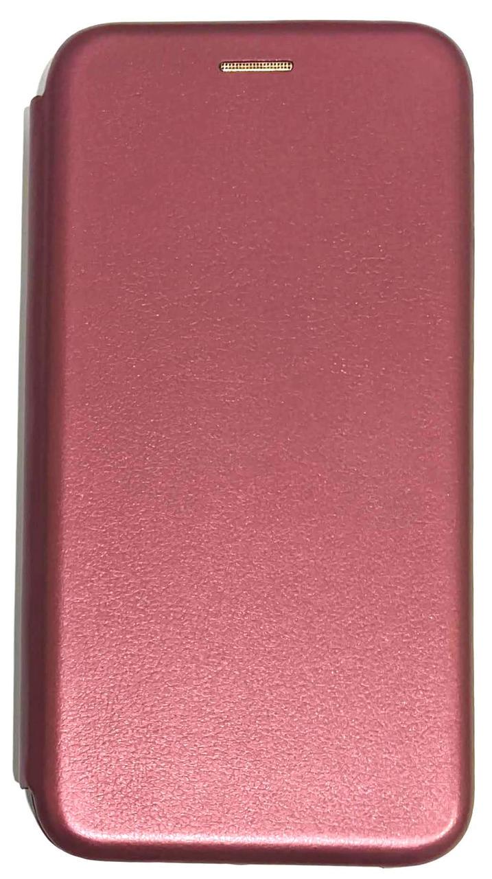 Чохол-книжка ''Classy Level'' для Huawei Enjoy 10E бордовий