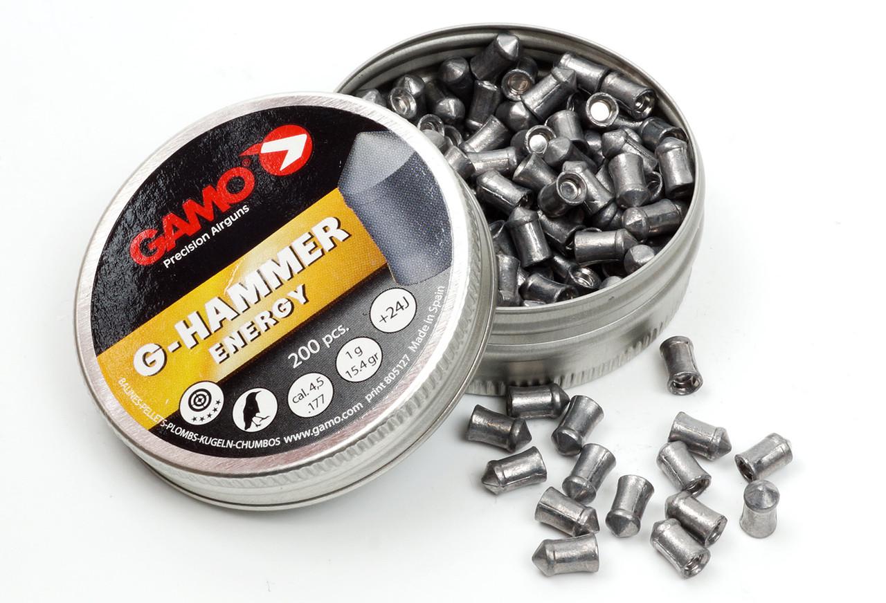 Кулі свинцеві Gamo G-Hammer Energy 4,5 мм 1 г 200 шт. (1640883281)