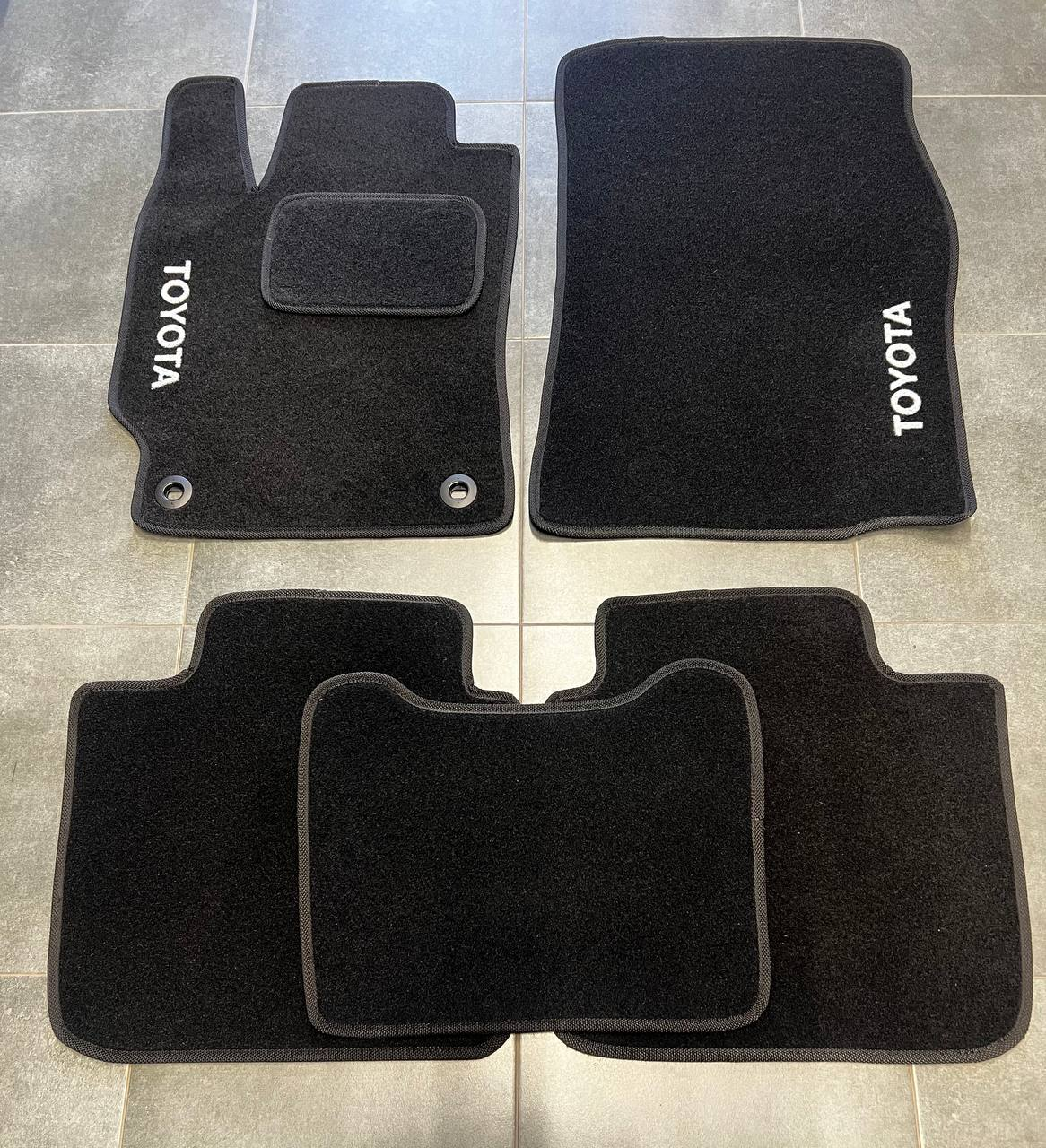 Килимки автомобільні ворсові AVTO-Gumm для Toyota Camry 2011- 5 шт. Чорний (1398312971)