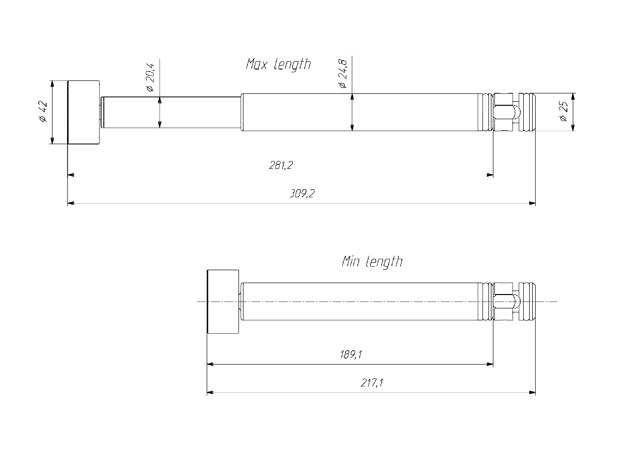 Телескопічні ніжки Borika FASTen Tm300 для модульного стола моделі Tm450 L 300 мм 4 шт. (01.07.009.01.04) - фото 2 Телескопічні ніжки Borika FASTen Tm300 для модульного стола моделі Tm450 L 300 мм 4 шт. (01.07.009.01.04) - фото 2