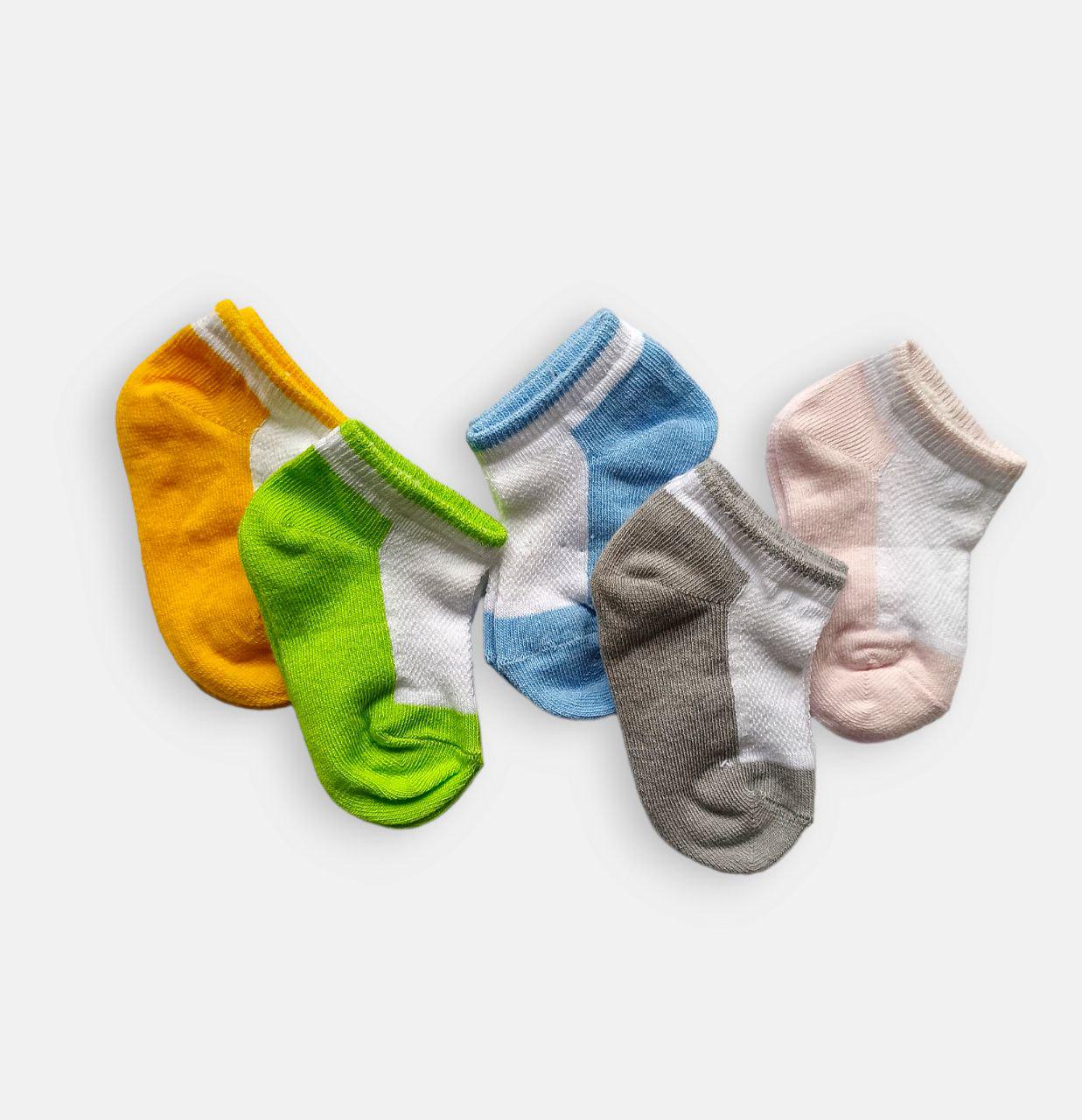 ᐉ Носки детские в сеточку летние TwinSocks р. 14-16 Голубой (307)