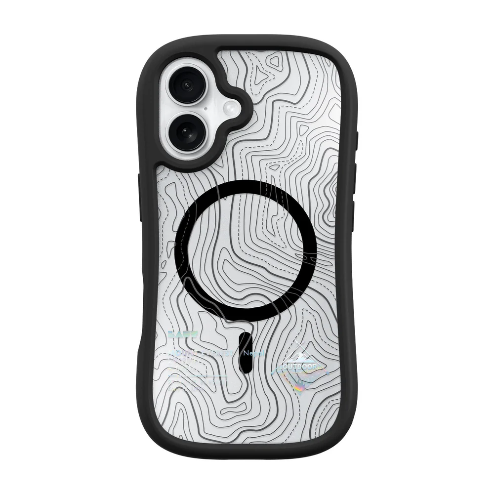 Чехол-накладка LAUT POP ADVENTURE for iPhone 16 with MagSafe Midnight (L_IP24A_PA_BK)
