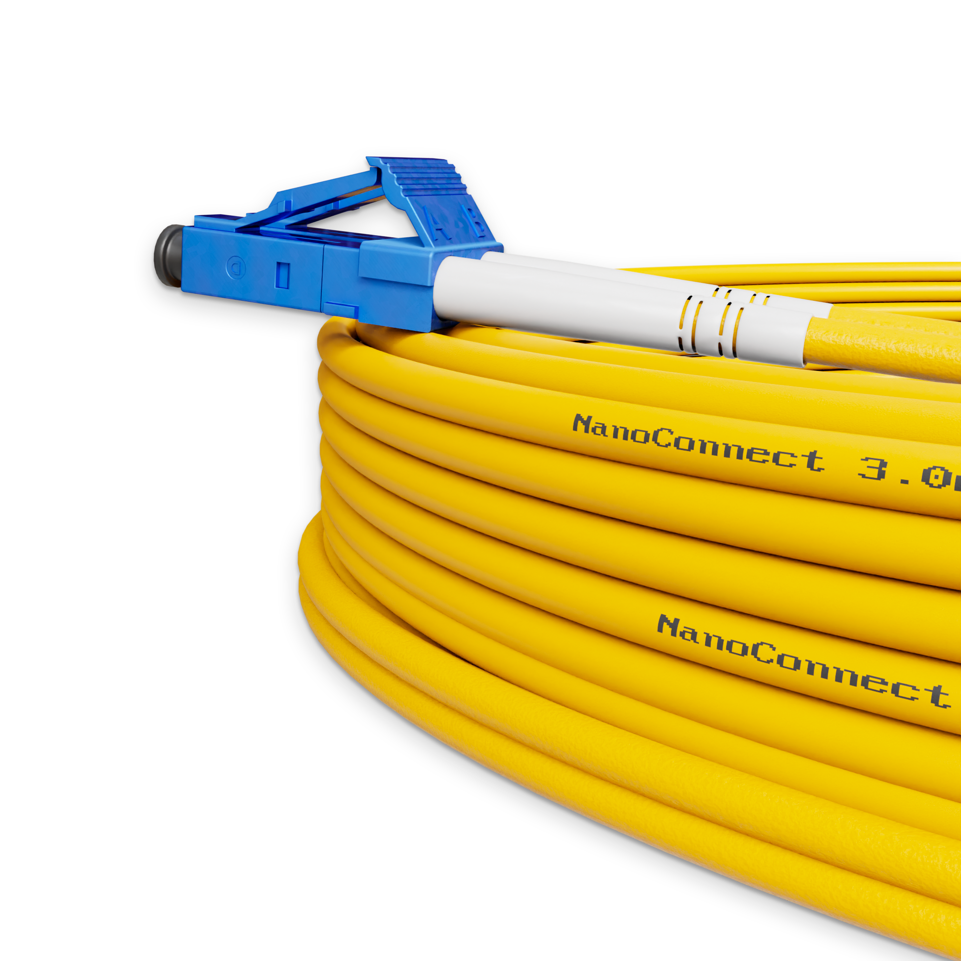 Патч-корд оптический Duplex LC/UPC-LC/UPC LSZH Singlemode G.657.А2 (SM) Flex 2 мм 15 м Желтый (12716) - фото 4 Патч-корд оптический Duplex LC/UPC-LC/UPC LSZH Singlemode G.657.А2 (SM) Flex 2 мм 15 м Желтый (12716) - фото 4