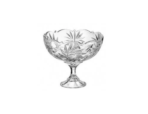 Цукерниця на ніжці Bohemia Pinwheell d 15 см богемське скло Цукерниця на ніжці Bohemia Pinwheell d 15 см богемське скло