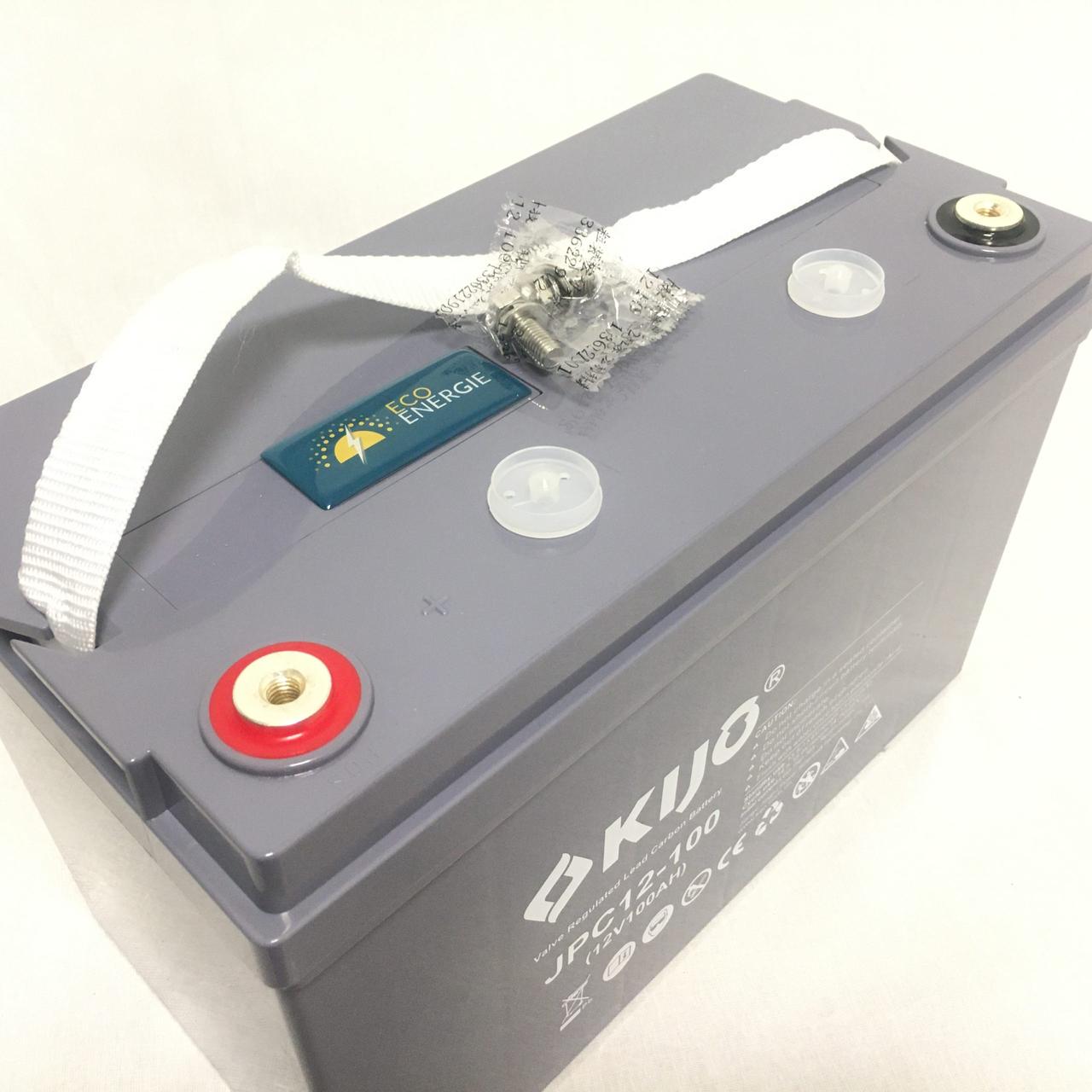 Аккумулятор карбоновый Kijo JPC 12 V 100 Ah - фото 3 Аккумулятор карбоновый Kijo JPC 12 V 100 Ah - фото 3