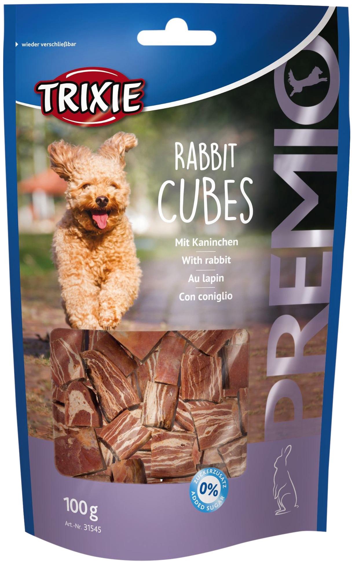 Лакомство для собак Trixie PREMIO Rabbit Cubes Кролик 100 г (4011905315454)