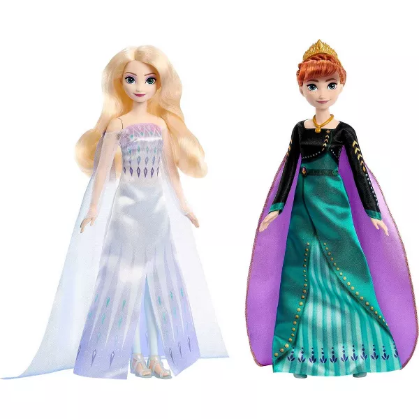 Набор кукол Disney Frozen Queen Anna & Elsa the Snow Queen Fashion Doll (2620643678)