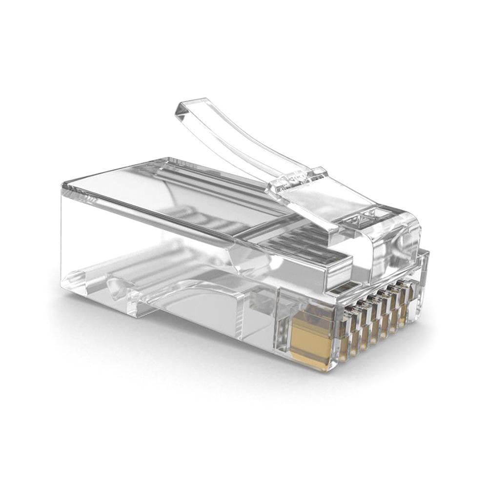 Конектор PiPo RJ-45 8P8C UTP Cat-5 100 шт./уп. Q100 Конектор PiPo RJ-45 8P8C UTP Cat-5 100 шт./уп. Q100