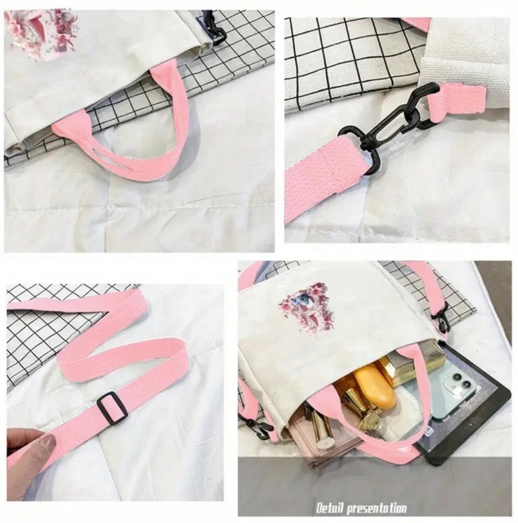 Женская сумка через плечо Стич и Буква Q (27829583) - фото 2