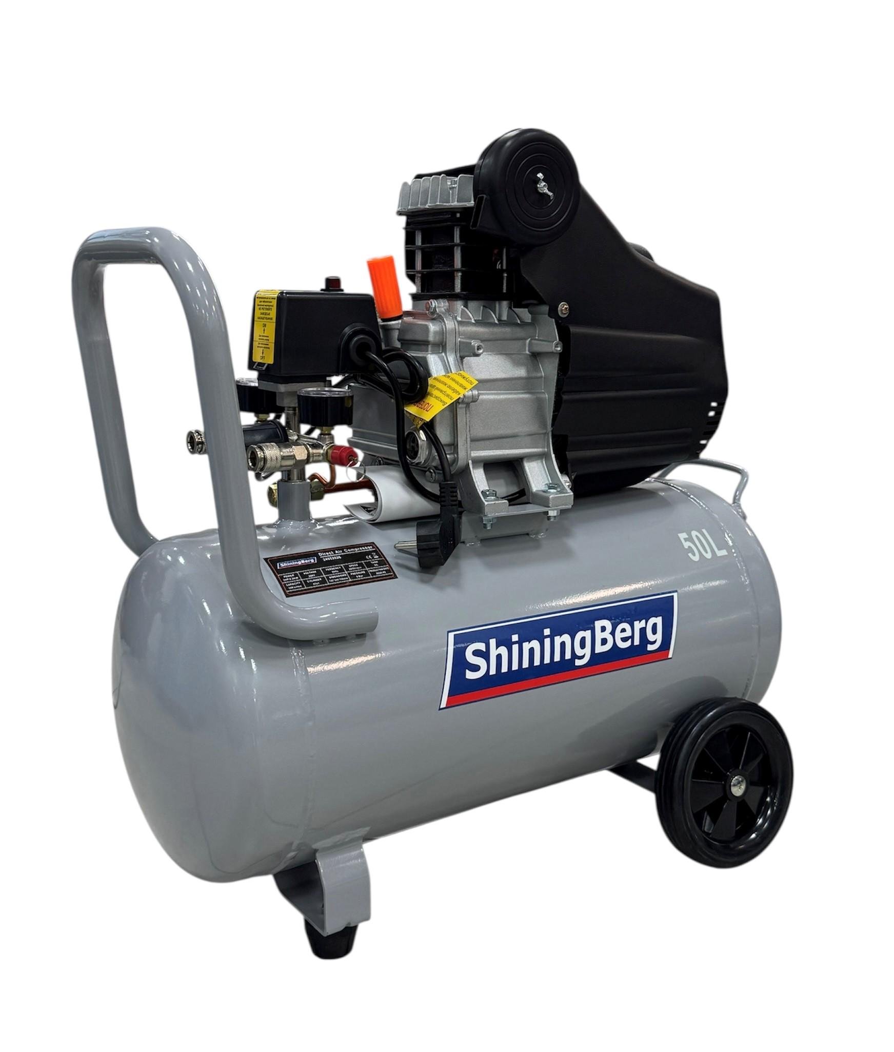 Компрессор поршневой ShiningBerg Master mini 220/230В 50 л