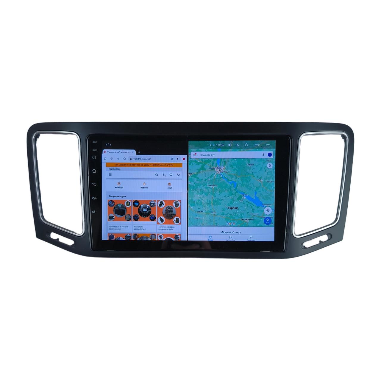 Автомагнитола для Volkswagen Sharan 2012-2018 на Android 12+/CarPlay/8 core/XyAuto (М-ФШ-9-М3)