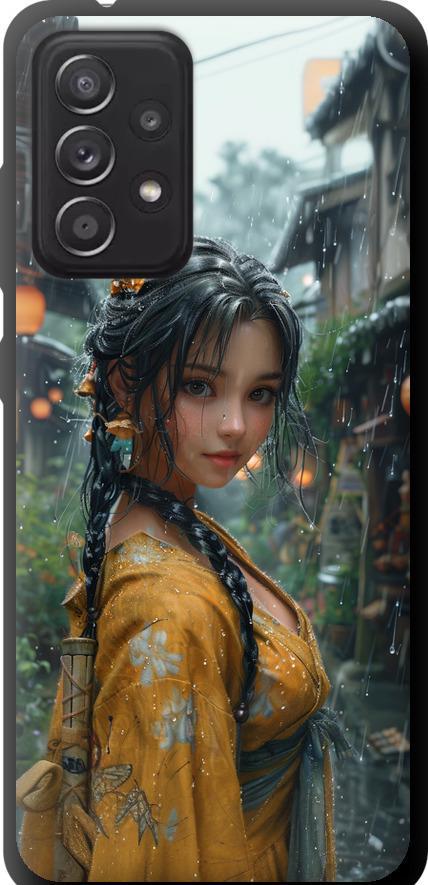 Чехол на Samsung Galaxy A52s 5G A528B Anime-girl (6133b-2583-42517)