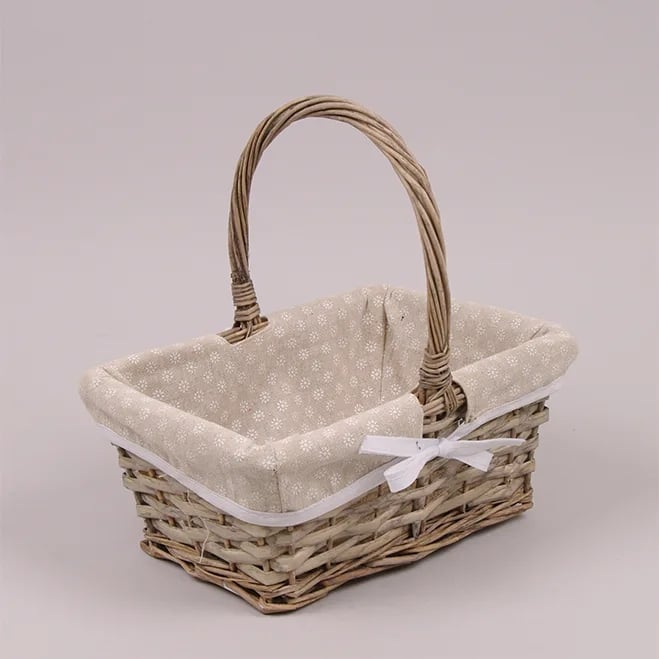 Корзина с тканью Flora (37355)