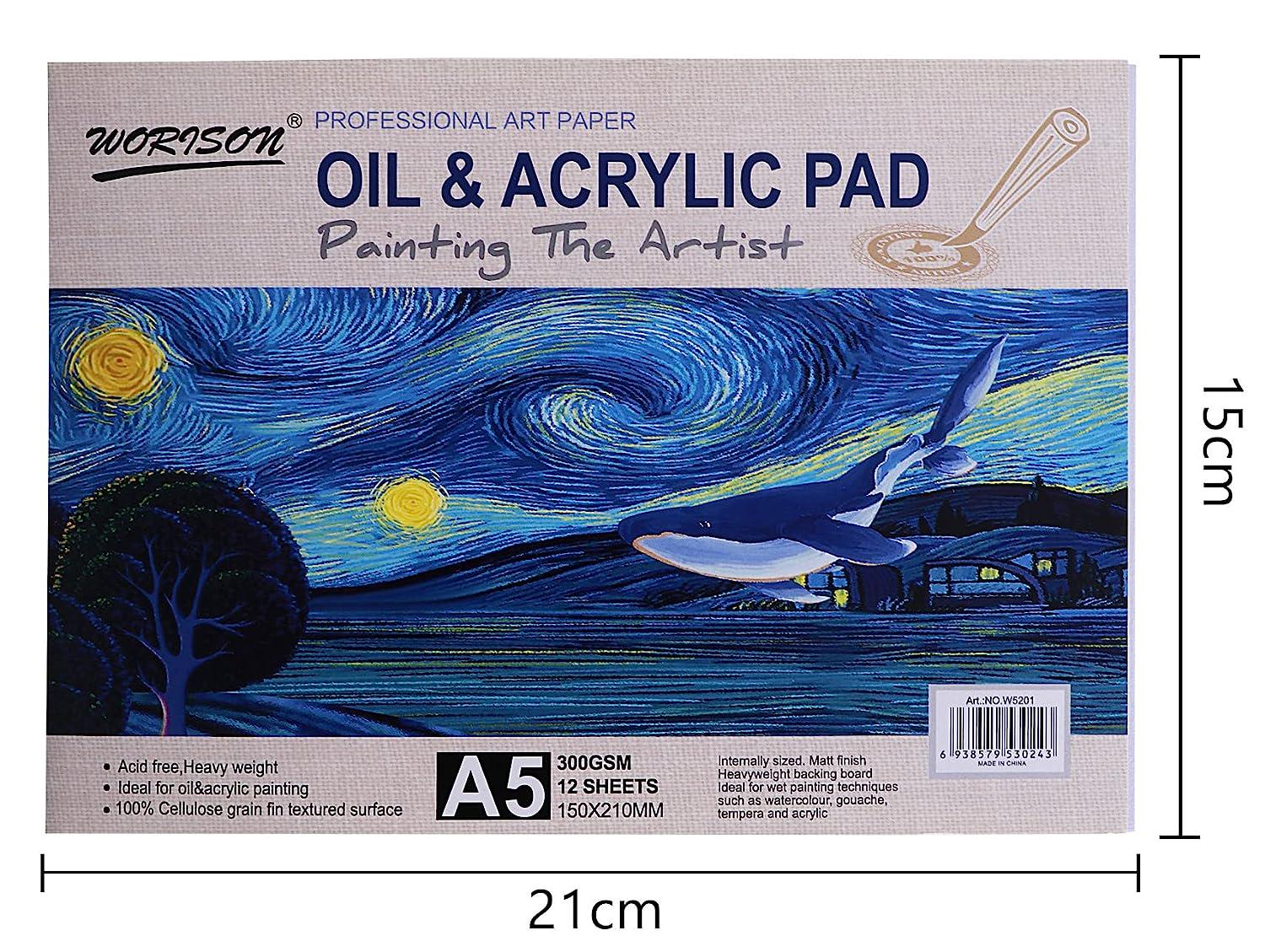 Альбом Worison А5 для олійного живопису (W5201-A5) - фото 5 Альбом Worison А5 для олійного живопису (W5201-A5) - фото 5
