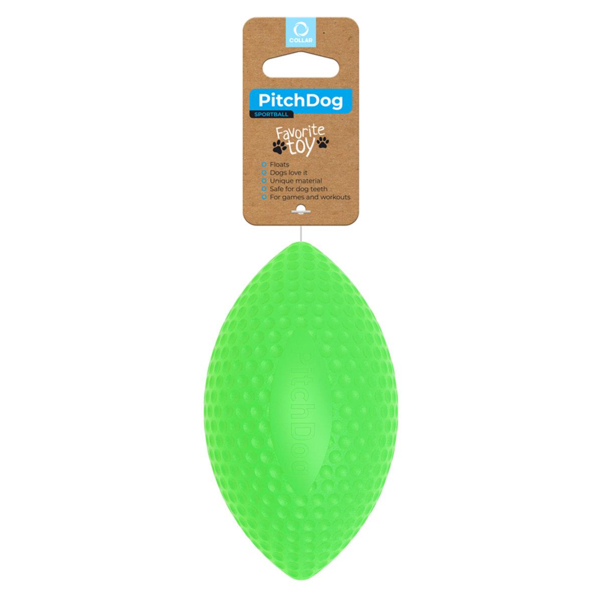 Ігровий м'яч для апортировки PitchDog D 9 см Салатовий (25881227) - фото 2 Ігровий м'яч для апортировки PitchDog D 9 см Салатовий (25881227) - фото 2