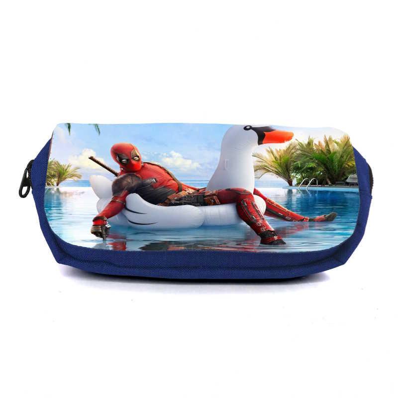 Пенал школьный Deadpool-0014 Синий (2399980157)