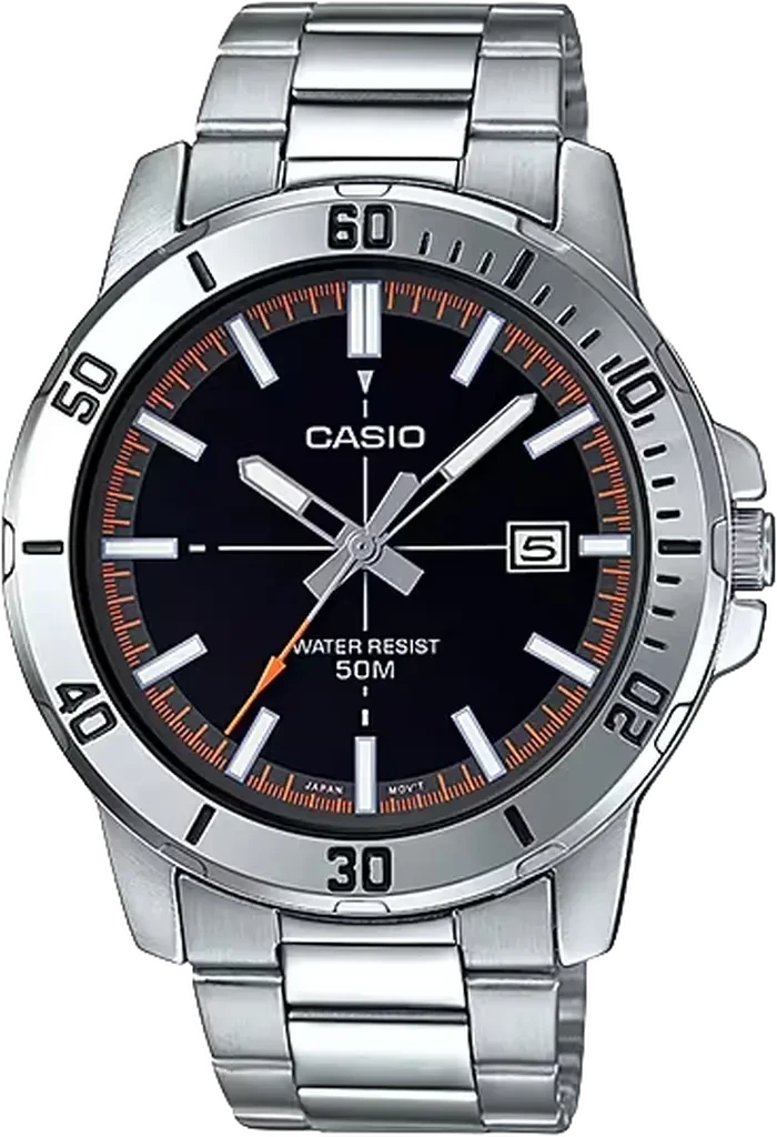 Наручные часы мужские Casio Timeless Collection MTP-VD01D-1E2 Черный (3150758107)