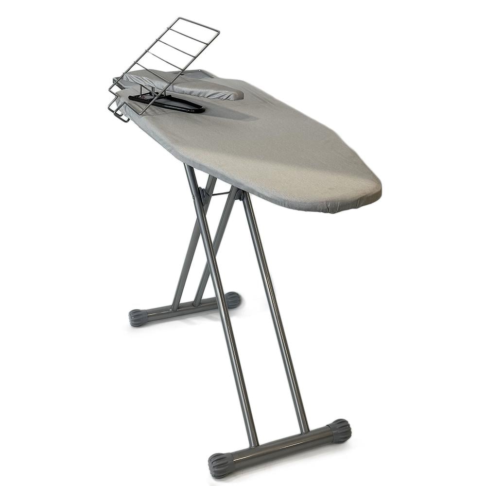 Доска гладильная Tamara Smsara с розеткой и полкой 146х42 см Доска гладильная Tamara Smsara с розеткой и полкой 146х42 см