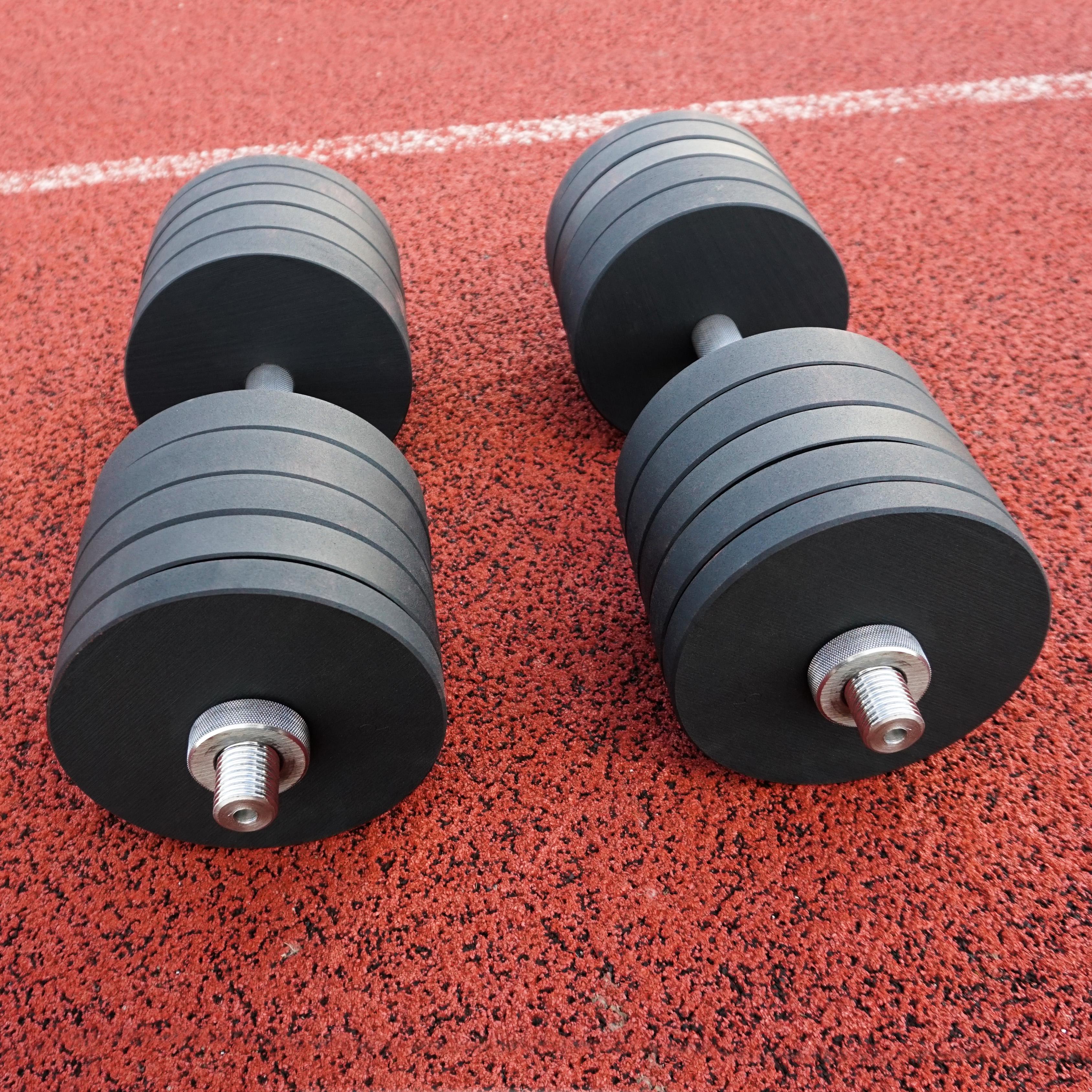 Гантелі набірні ТокГанМал-0244 металеві з покриттям 88 кг - фото 2