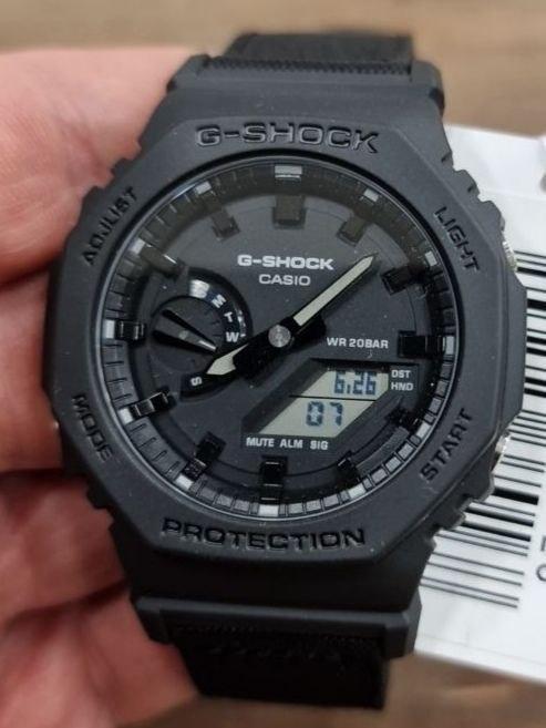 Наручные часы мужские Casio G-Shock GA-2100BCE-1A ударопрочные с карбоновым корпусом/водозащитой 200 м/подсветкой Черный (3048976928) Наручные часы мужские Casio G-Shock GA-2100BCE-1A ударопрочные с карбоновым корпусом/водозащитой 200 м/подсветкой Черный (3048976928)