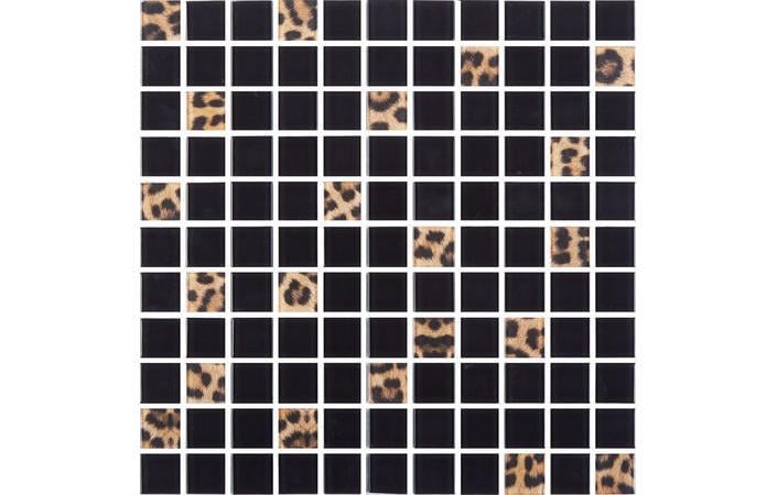 Мозаика стеклянная Kotto Ceramica GMP 0825042 С2 print 41 300х300х8 мм Black (003137)
