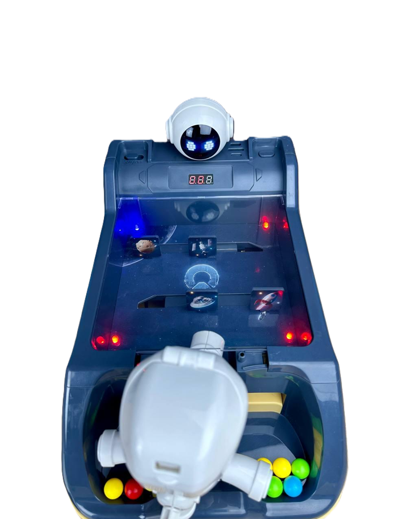 Настольная игра Space shoot 662-12-1 12 звук/подсветка/электронное табло/стреляющий шариками/тематические мишени 3,7 V USB кабель (160618)