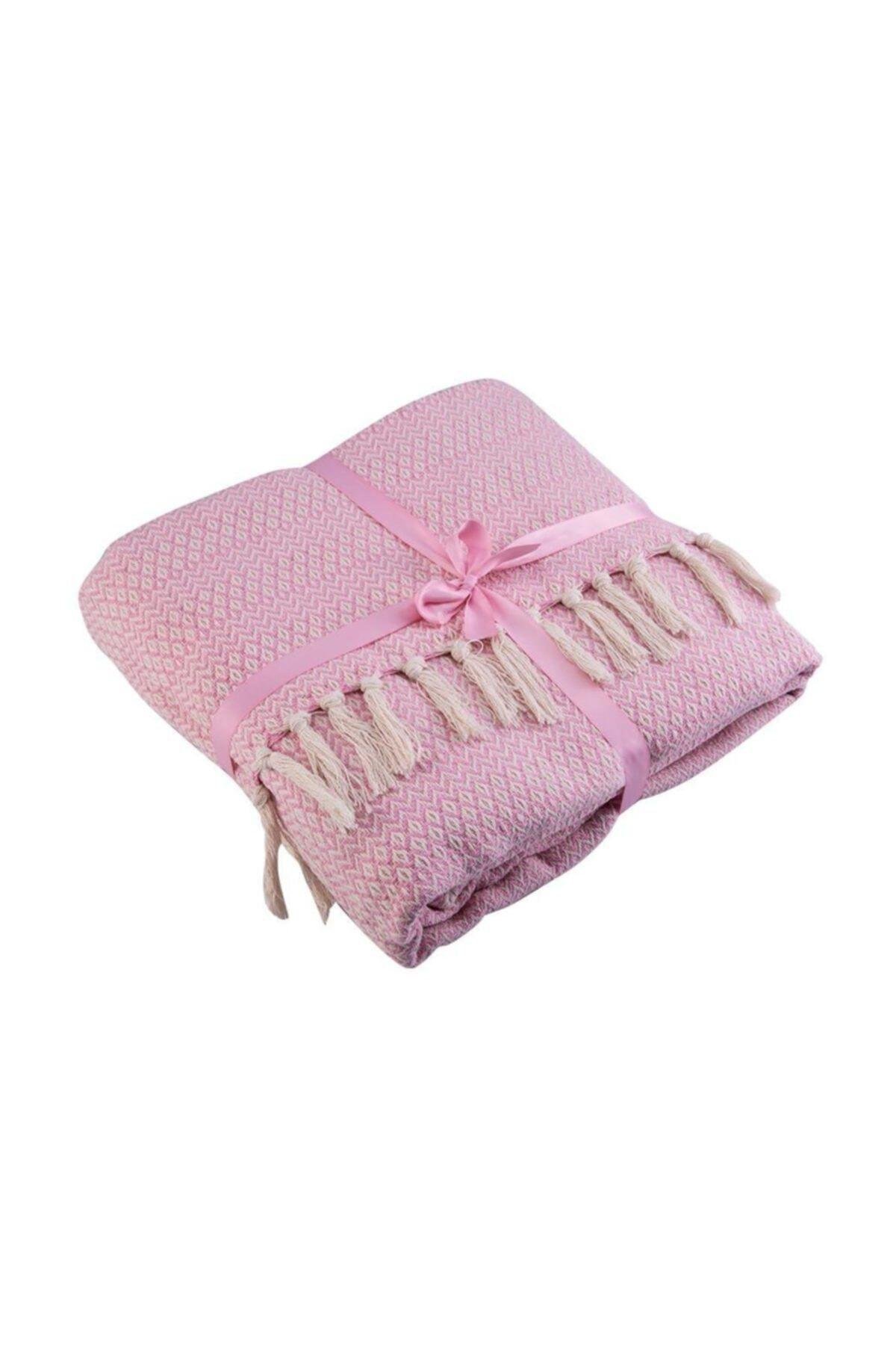 Покривало-піке Karaca Home Levi 200х230 см євро Пудровий (13512832) - фото 1 Покривало-піке Karaca Home Levi 200х230 см євро Пудровий (13512832) - фото 1