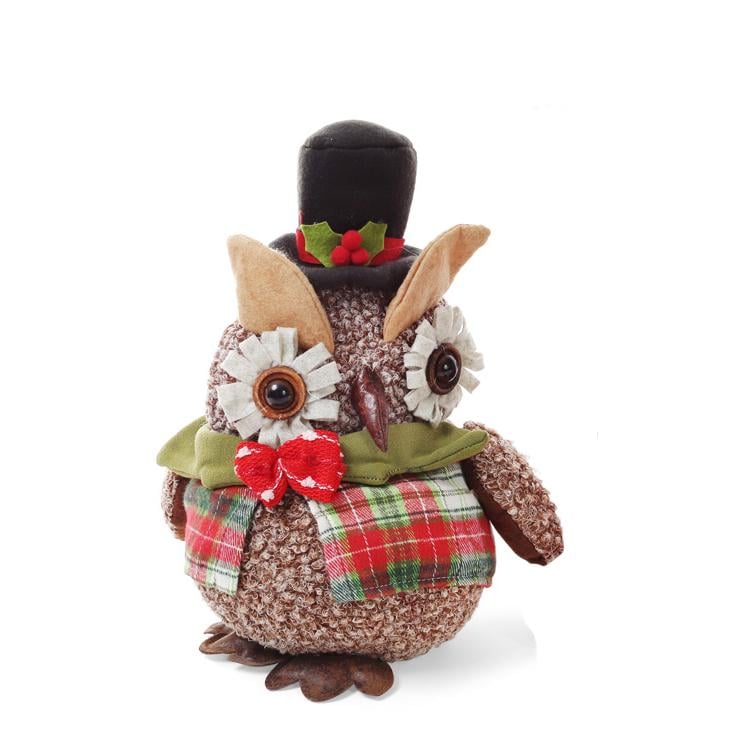 Мягкая игрушка новогодняя BonaDi Сова (842-107)