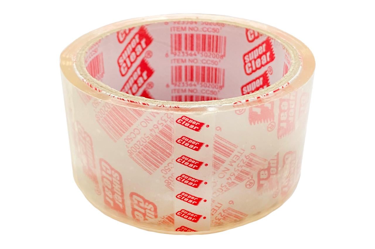 Скотч Super Clear 45 мм x 45 мкм x 50 Прозорий (Д-С50)