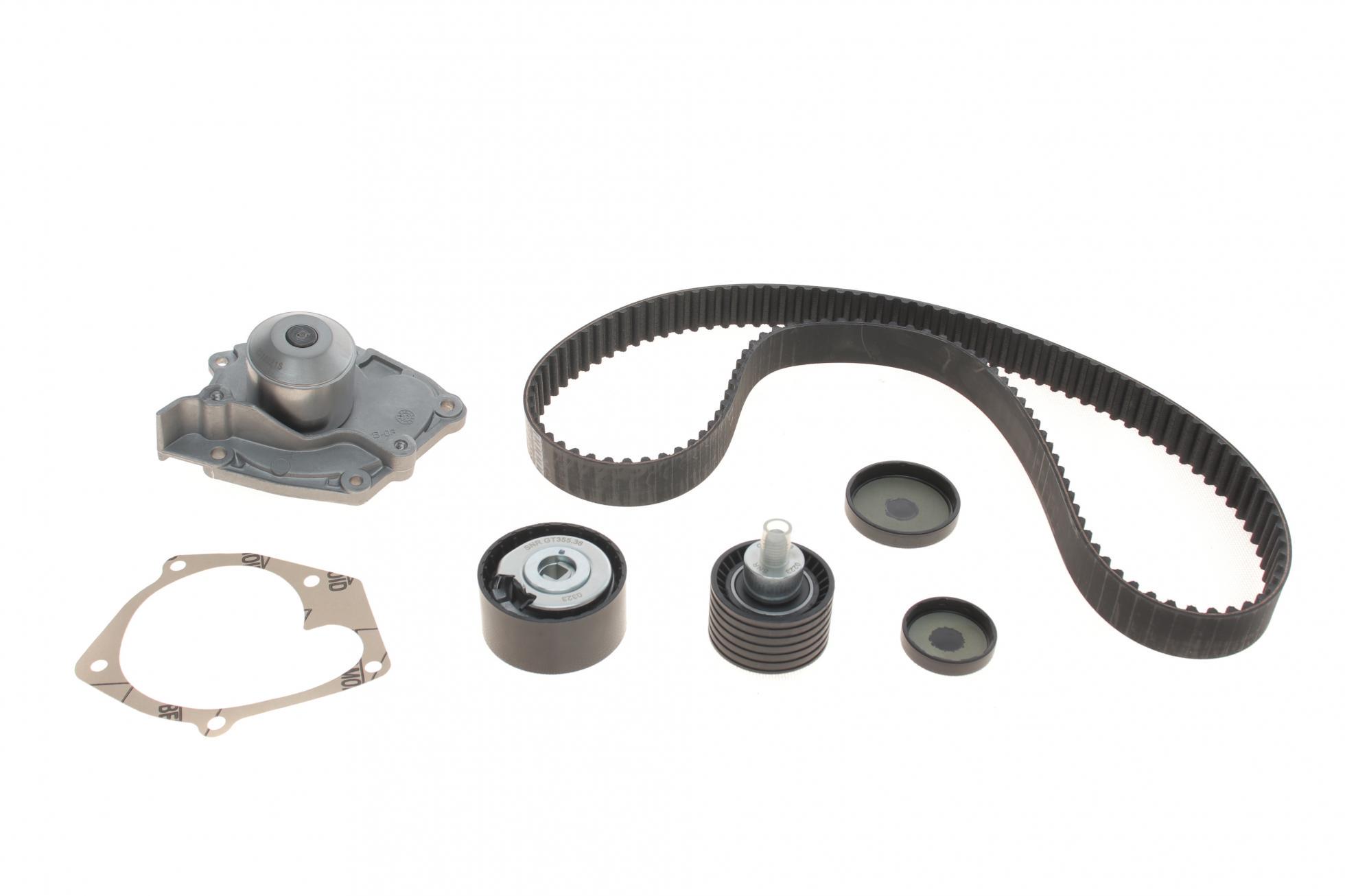 Комплект ГРМ и помпа SNR Renault Laguna II/Megane III/Trafic 1.8/2.0 01- 126x27 (KDP455.520)