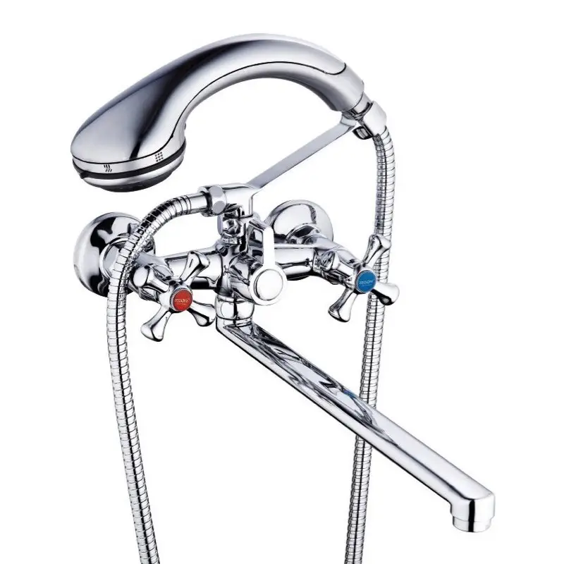 Смеситель для ванной Wezer DML7-B827 Хром (1036548)