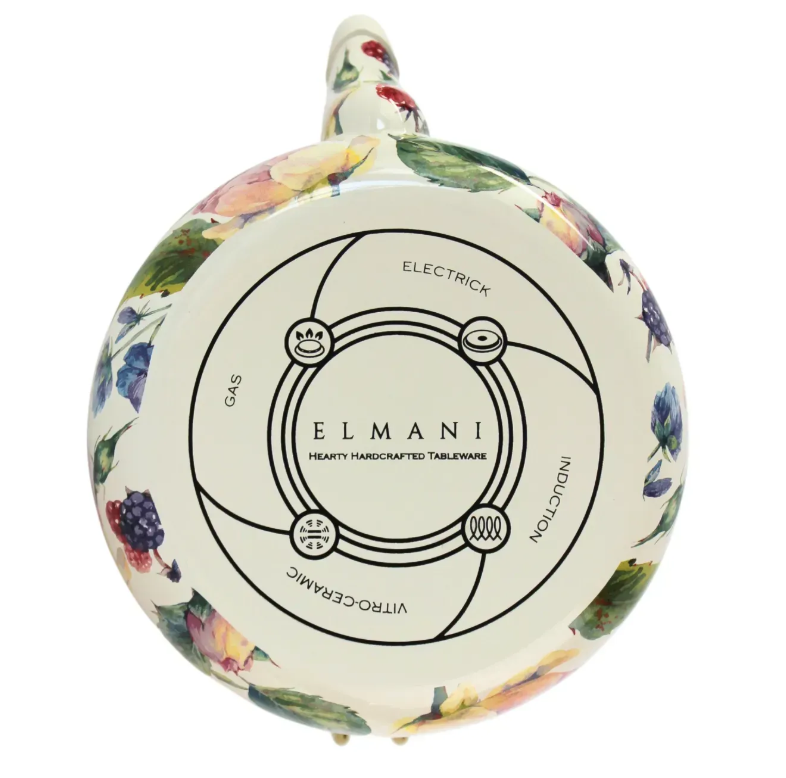 Чайник эмалированный PEONY Elmani с крышкой 2,2 л - фото 7