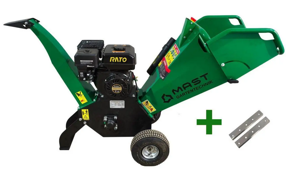 Измельчитель садовый MAST GARTENTECHNIK барабанный ножевой 6,5 л.с. (GS650)